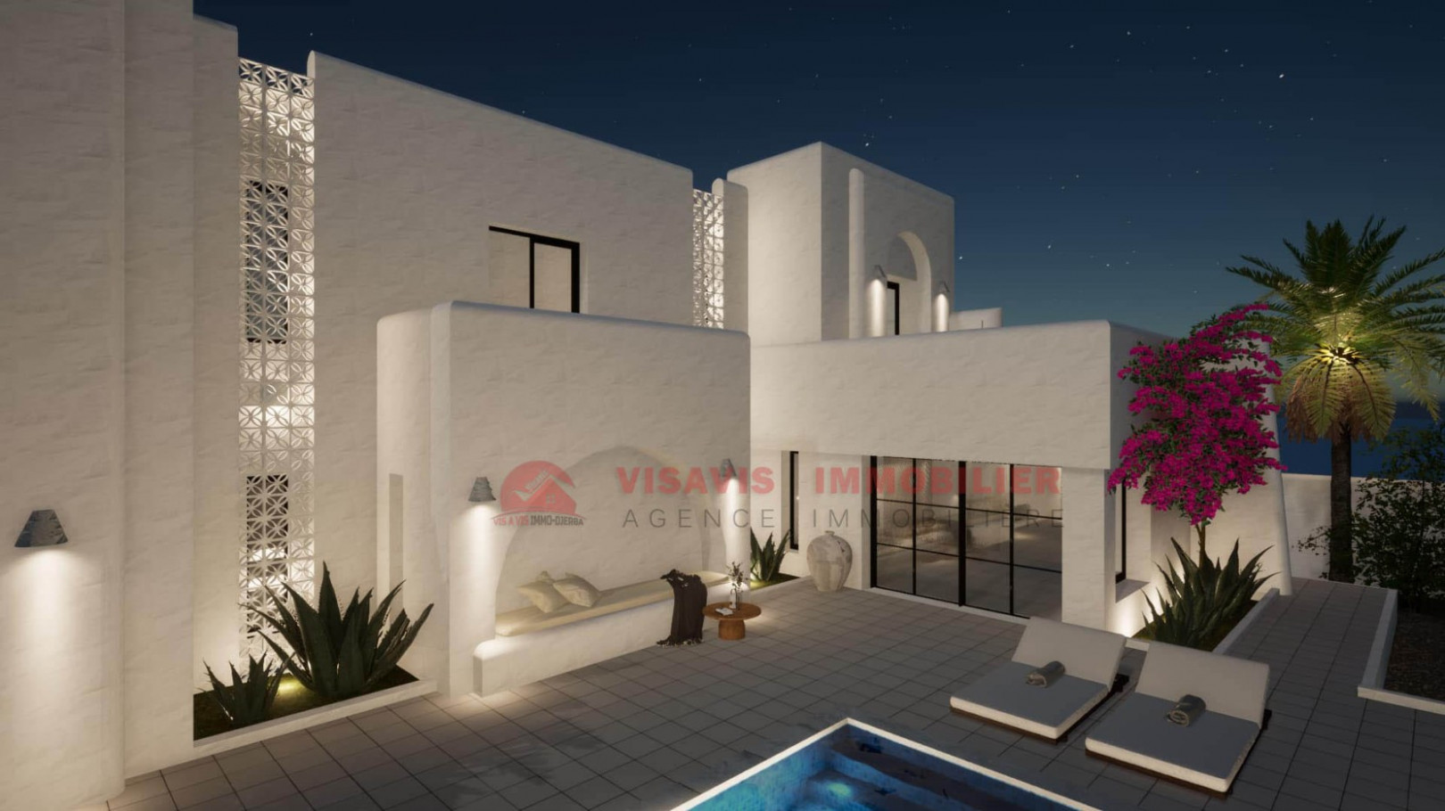 
                                                Vente
                                                 CONSTRUCTION CLÉ EN MAIN-VILLA AVEC PISCINE DJERBA
