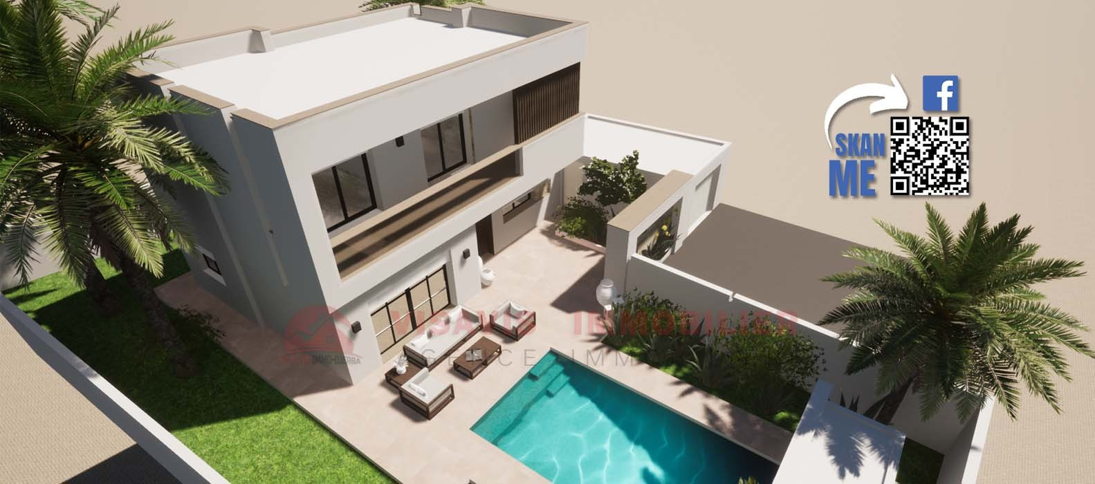 
                                                Vente
                                                 CONSTRUCTION VILLA EN ZONE URBAINE DJERBA