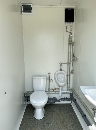 
                                                Outillage, Matériaux
                                                 Conteneur Sanitaire 3 Cabines : WC, Urinoir