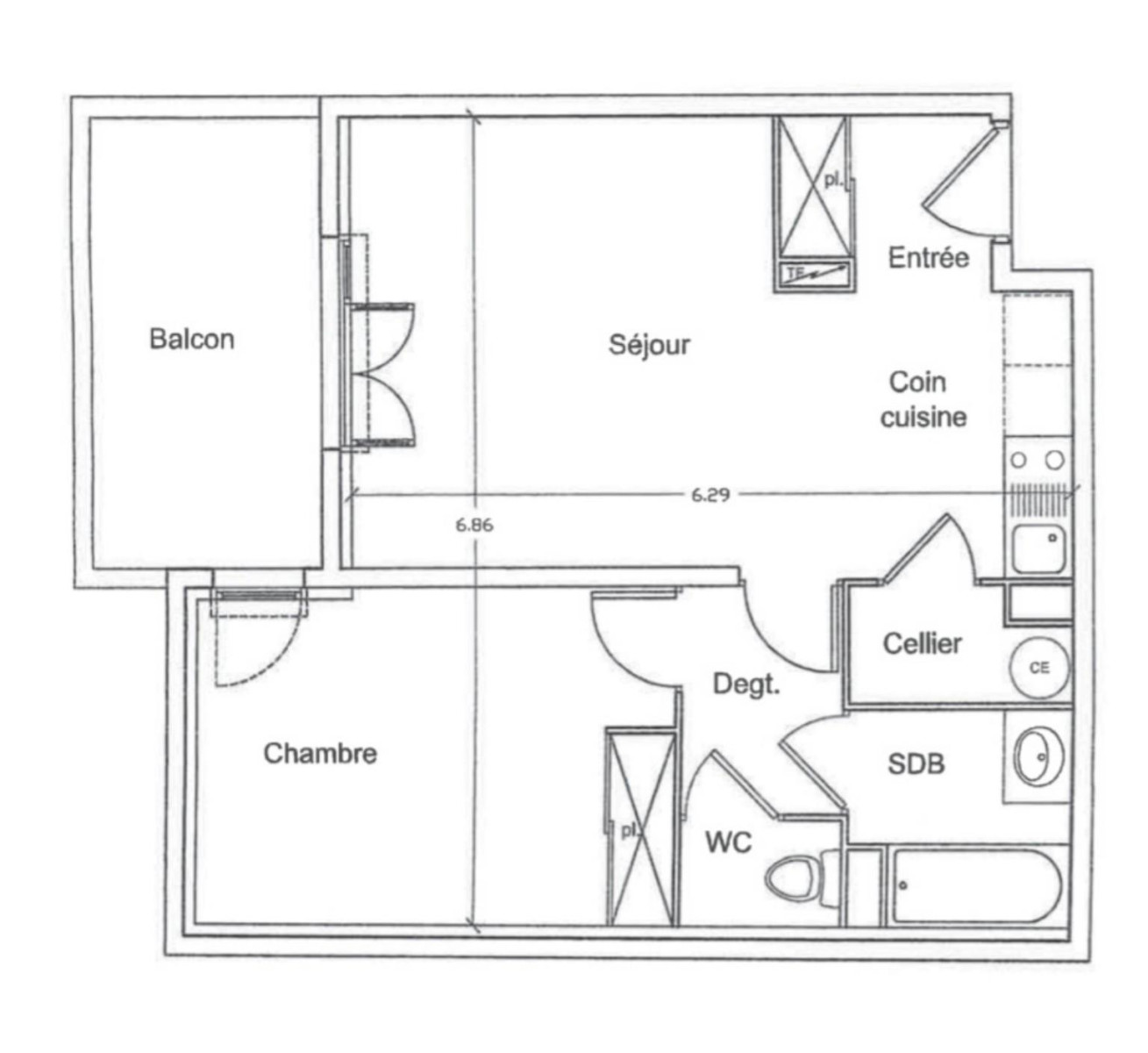 
                                                Location
                                                 COUP DE CŒUR À NÎMES – T2 avec balcon – 580 € CC