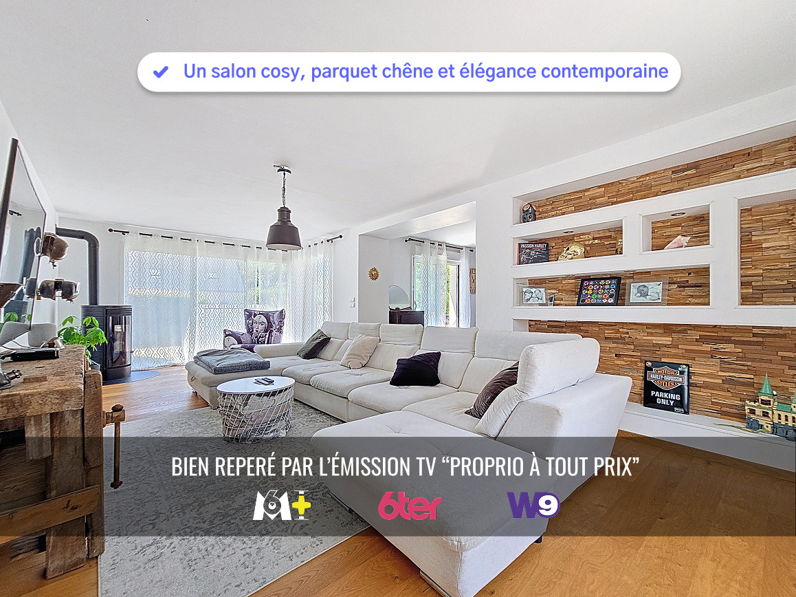 
                                                Vente
                                                 Coup de cœur – Maison familiale  avec piscine