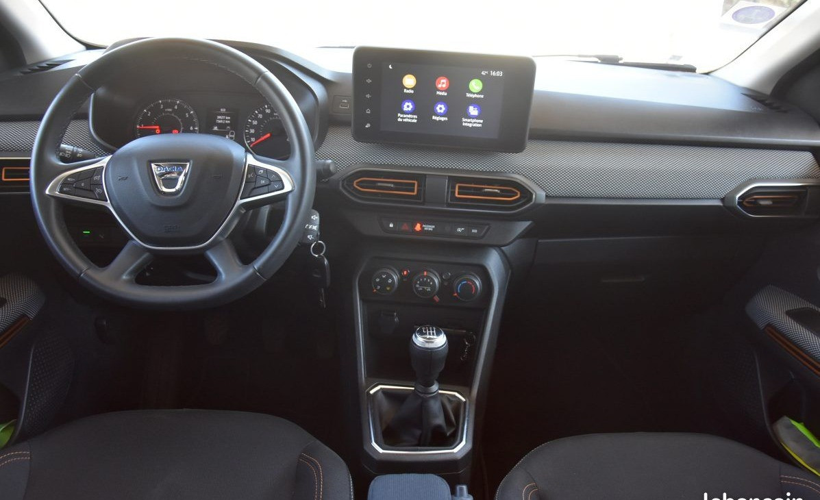 
                                                Voiture
                                                 Dacia Sandero 3 1.0 ECO-G 100 STEPWAY Confort + Caméra 39 500 km