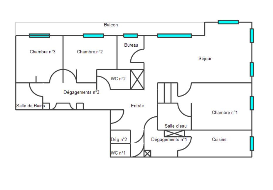 
                                                Vente
                                                 Dernier étage avec ascenseur - 126m² – 2 garages