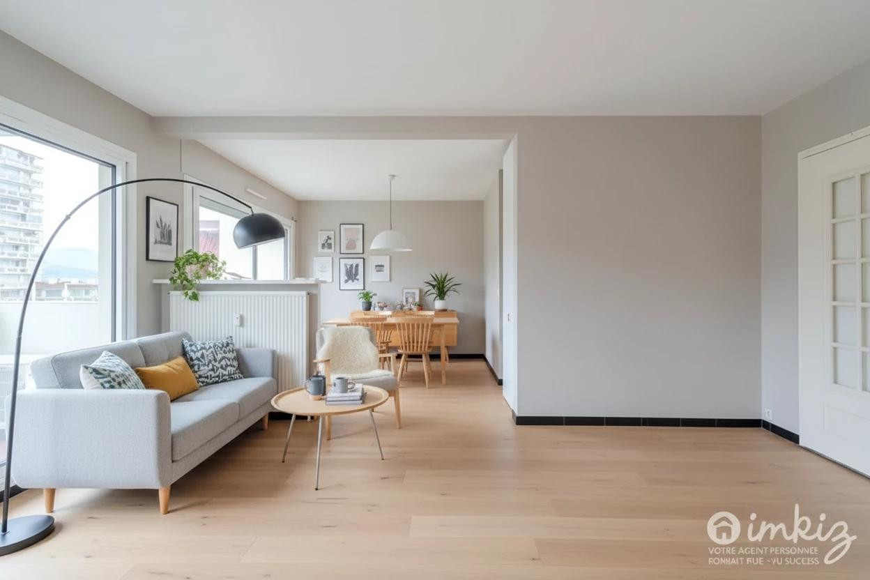 
                                                Vente
                                                 Dernier étage avec vue – Grand T3 lumineux de 81m²