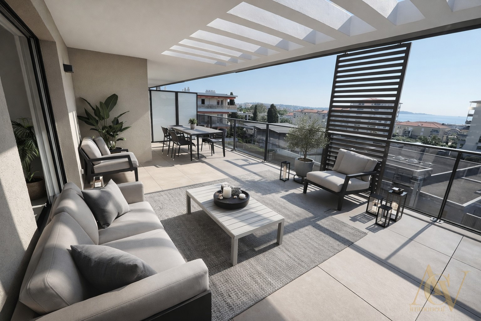 
                                                Vente
                                                 Dernier étage vue mer ANTIBES JUAN LES PINS