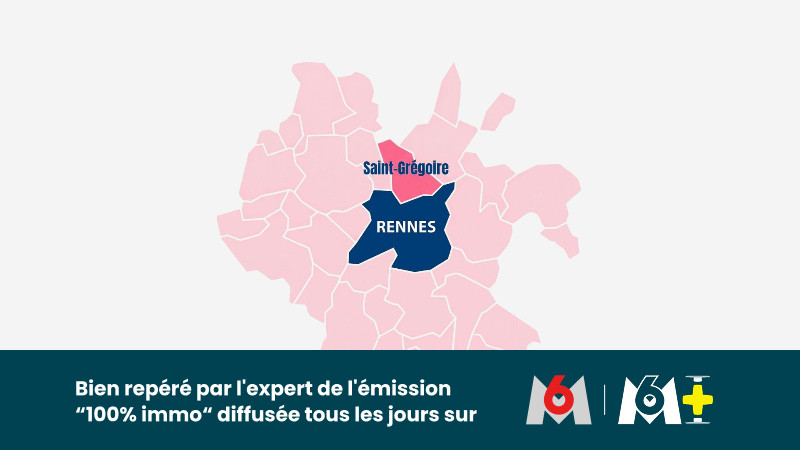 
                                                Vente
                                                 DERNIER T5 NEUF 103m² + TERRASSE 28m² + 2 PARKINGS – ST GRÉGOIRE / RENNES