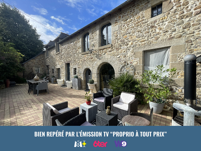 
                                                Vente
                                                 Domaine "GÎTES DE FRANCE" 490 m² entre Rennes et Saint-Malo