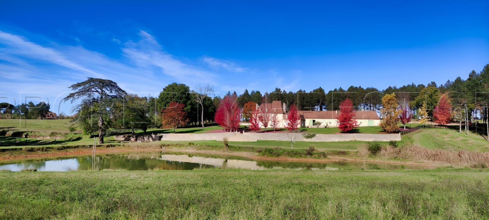 
                                                Vente
                                                 DORDOGNE MANOIR DU XVème 24 HA ETANG PUITS