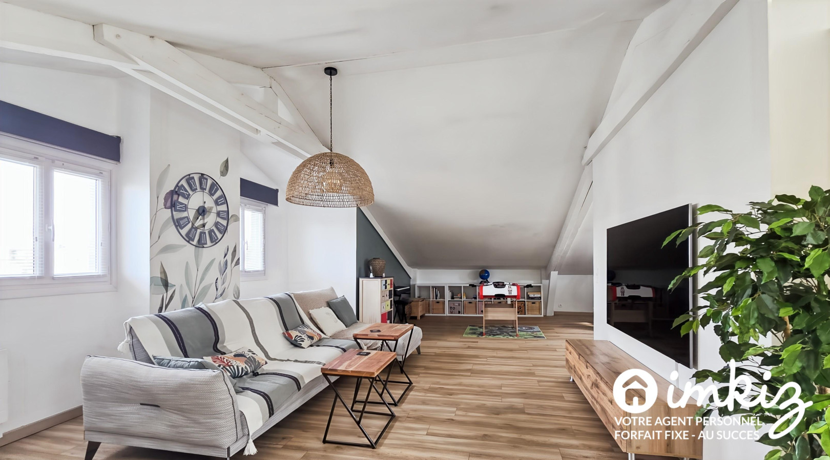 
                                                Vente
                                                 Duplex de 140m² au sol avec jardin