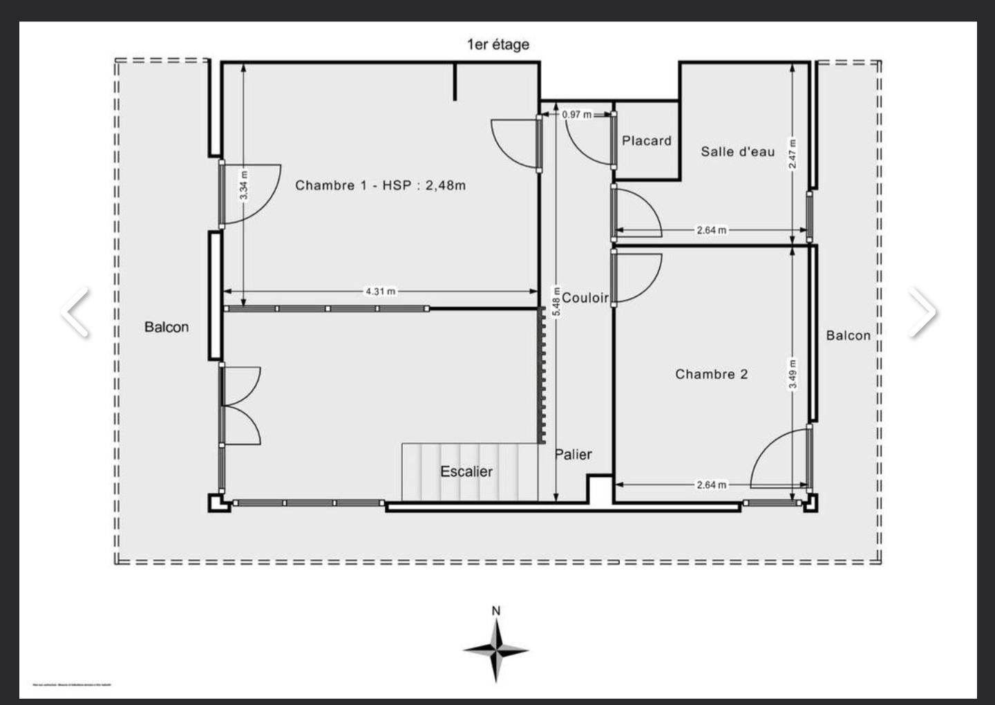
                                                Vente
                                                 Duplex rooftop avec terrasses et balcon.