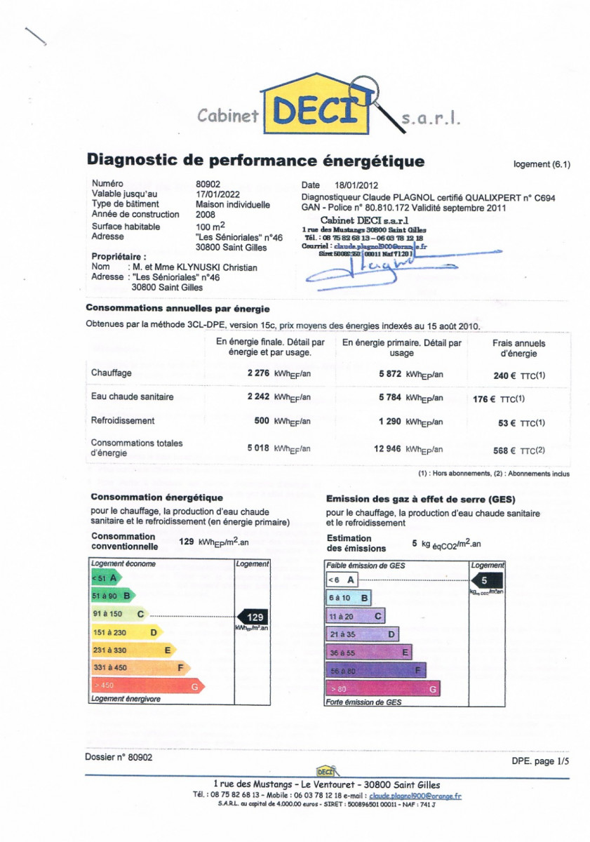 
                                                Vente
                                                 echange defintif  jolie maison 125 m² gard 30800