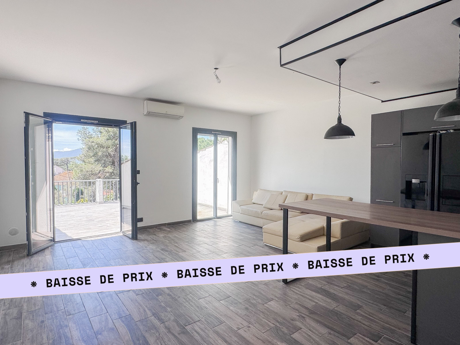 
                                                Vente
                                                 En exclusivité appartement F3 rénové avec terrasse