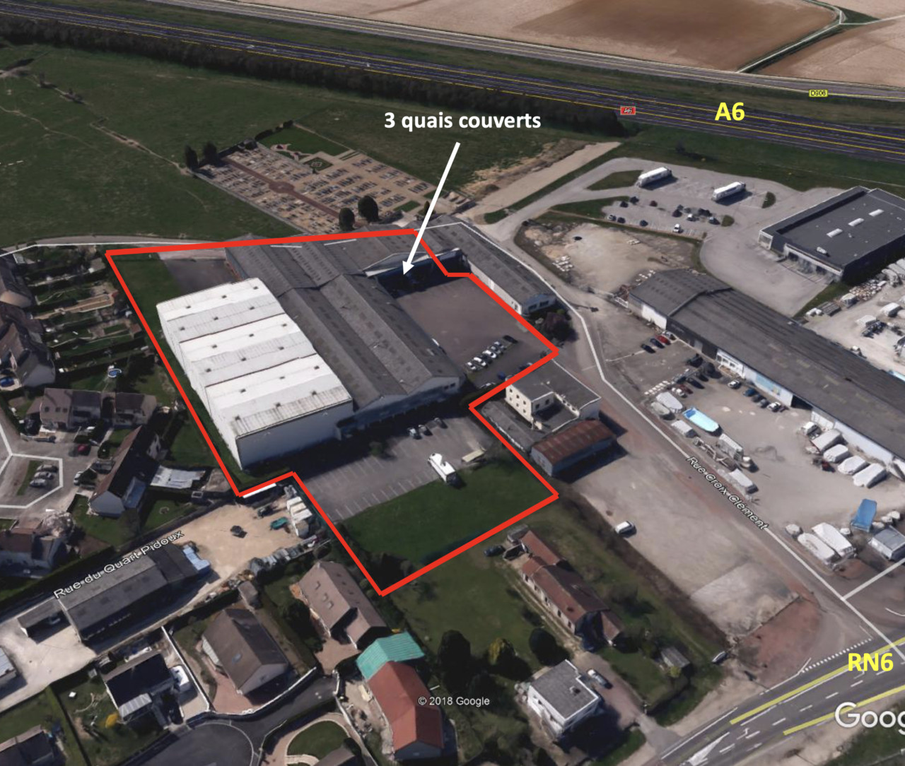 
                                                Location
                                                 Entrepôt d'une surface de 6 000 m² à vendre ou à louer - Sud Bourgogne