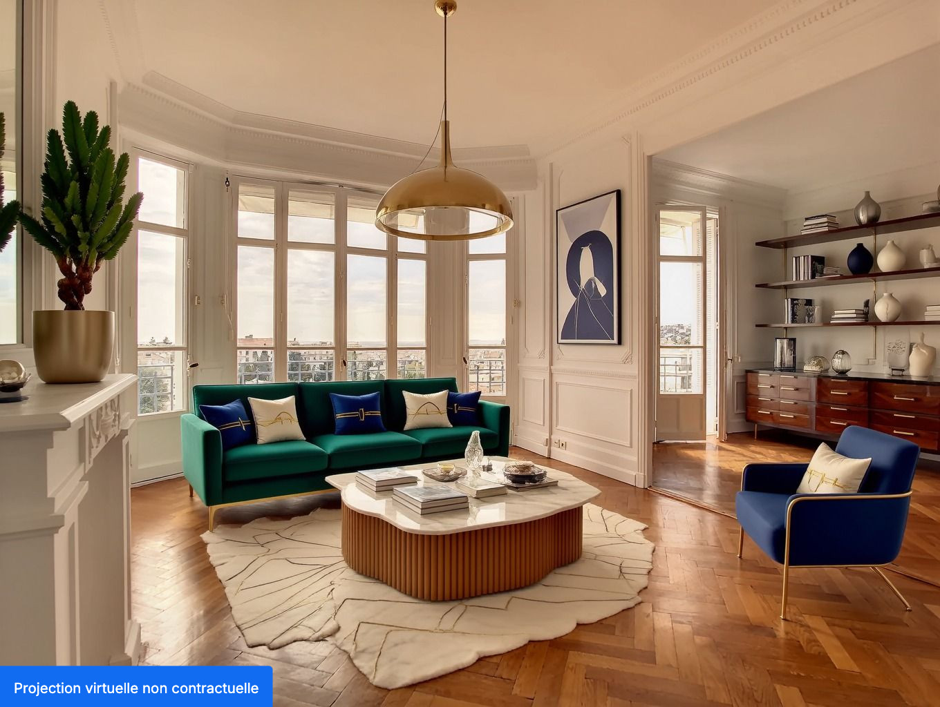 Location
                                                 Exceptionnel appartement bourgeois sur Cimiez