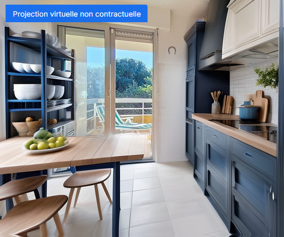 
                                                Vente
                                                 EXCLUSIVITE ANTIBES RESIDENTIEL - Appartement T3 traversant en dernier étage, avec terrasse, parking privatif et cave.