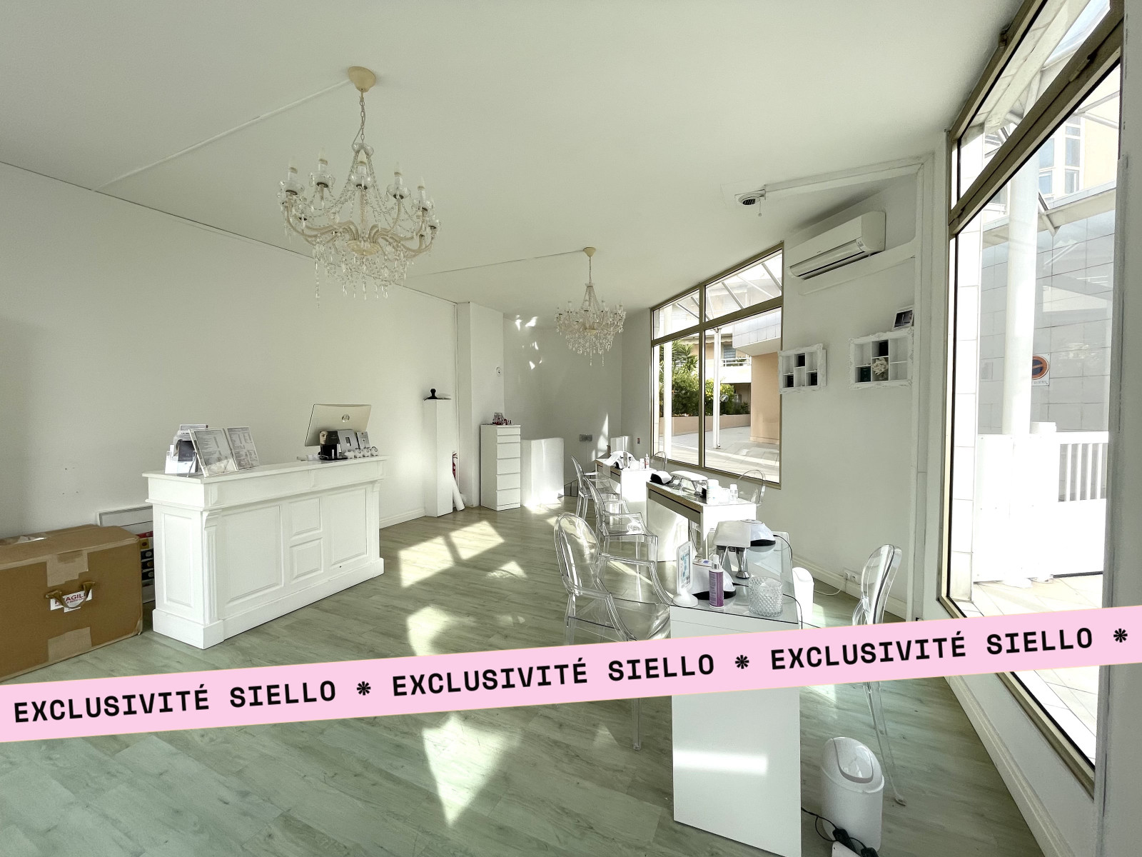 
                                                Vente
                                                 EXCLUSIVITE - CAGNES SUR MER - MURS LIBRES MAGASIN DUPLEX 100m2 env - GRANDES VITRINES