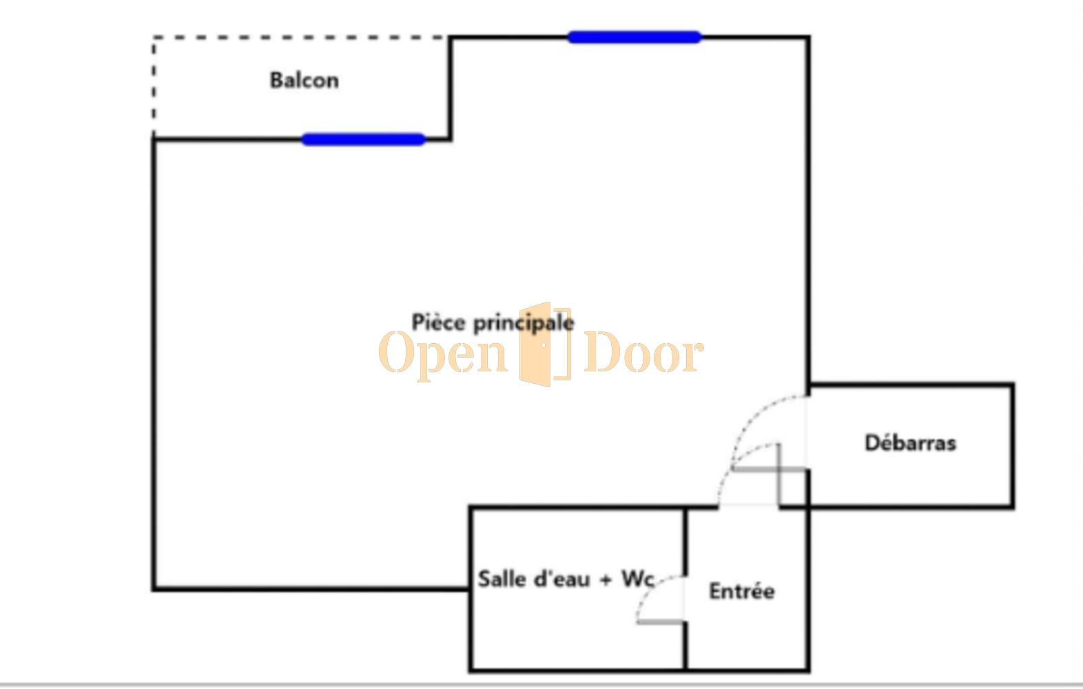 
                                                Location
                                                 F1 avec balcon et cave - Sucy-en-Brie