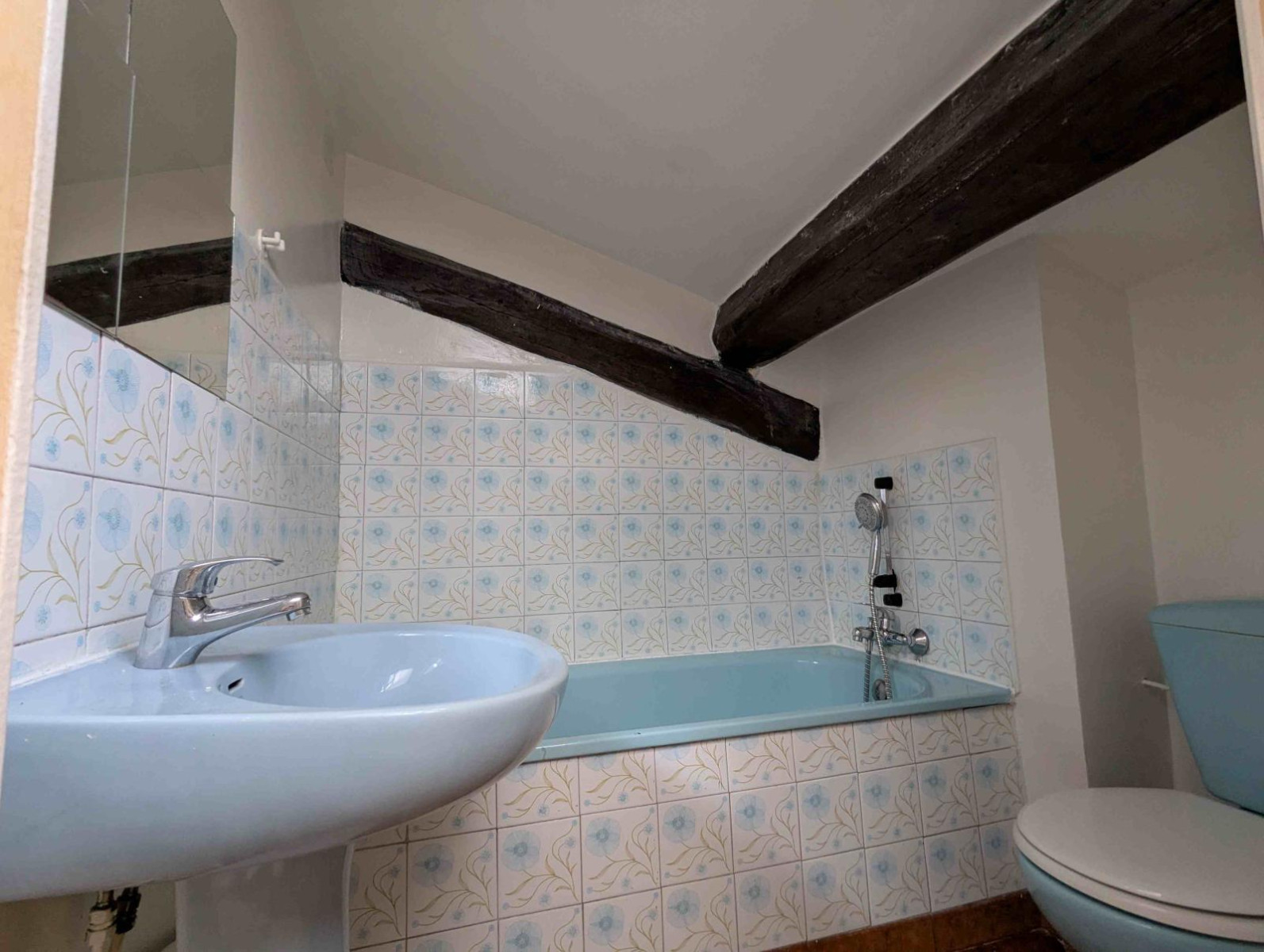 
                                                Location
                                                 F1 clim clair 18+8m2, prox fac écoles métro B+D