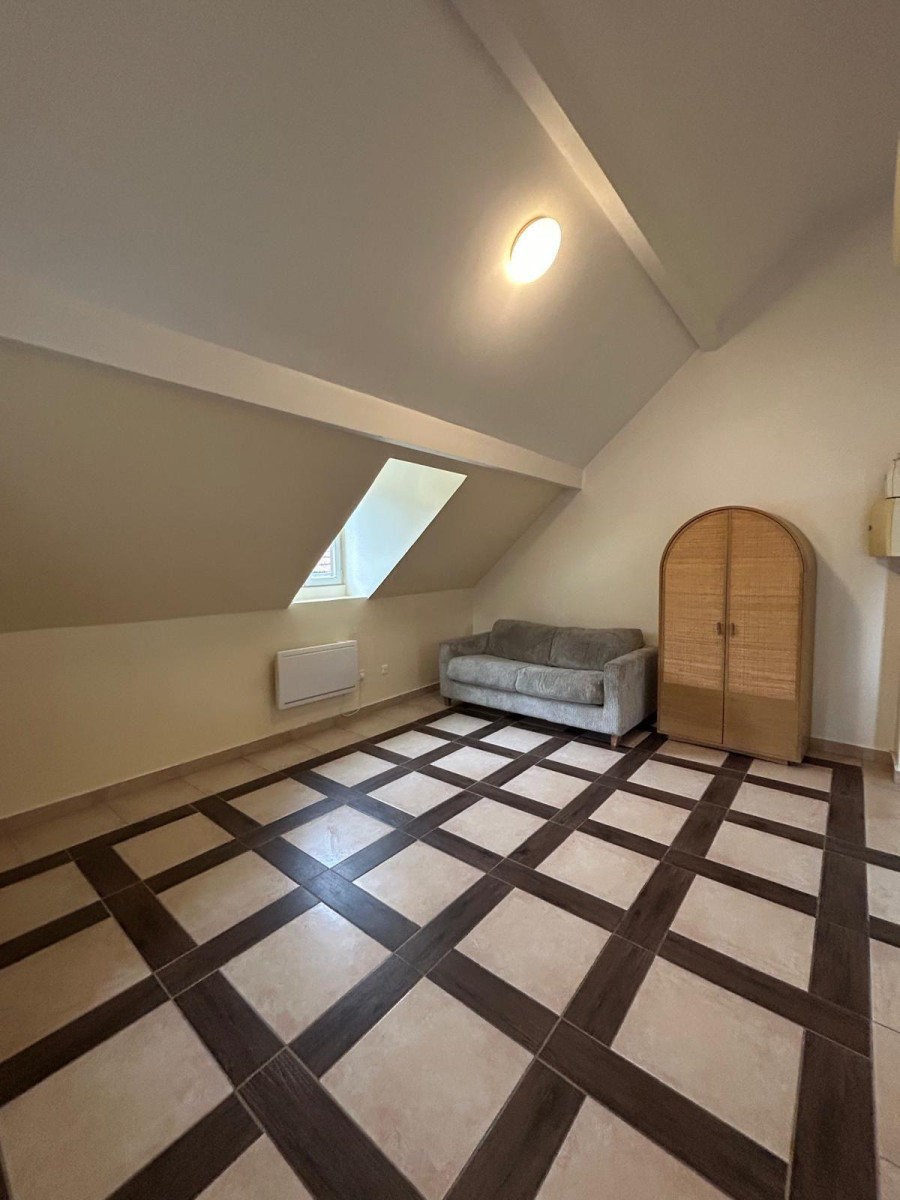 
                                                Location
                                                 F1 de 30 m2
Salon/chambre cuisine salle de douche