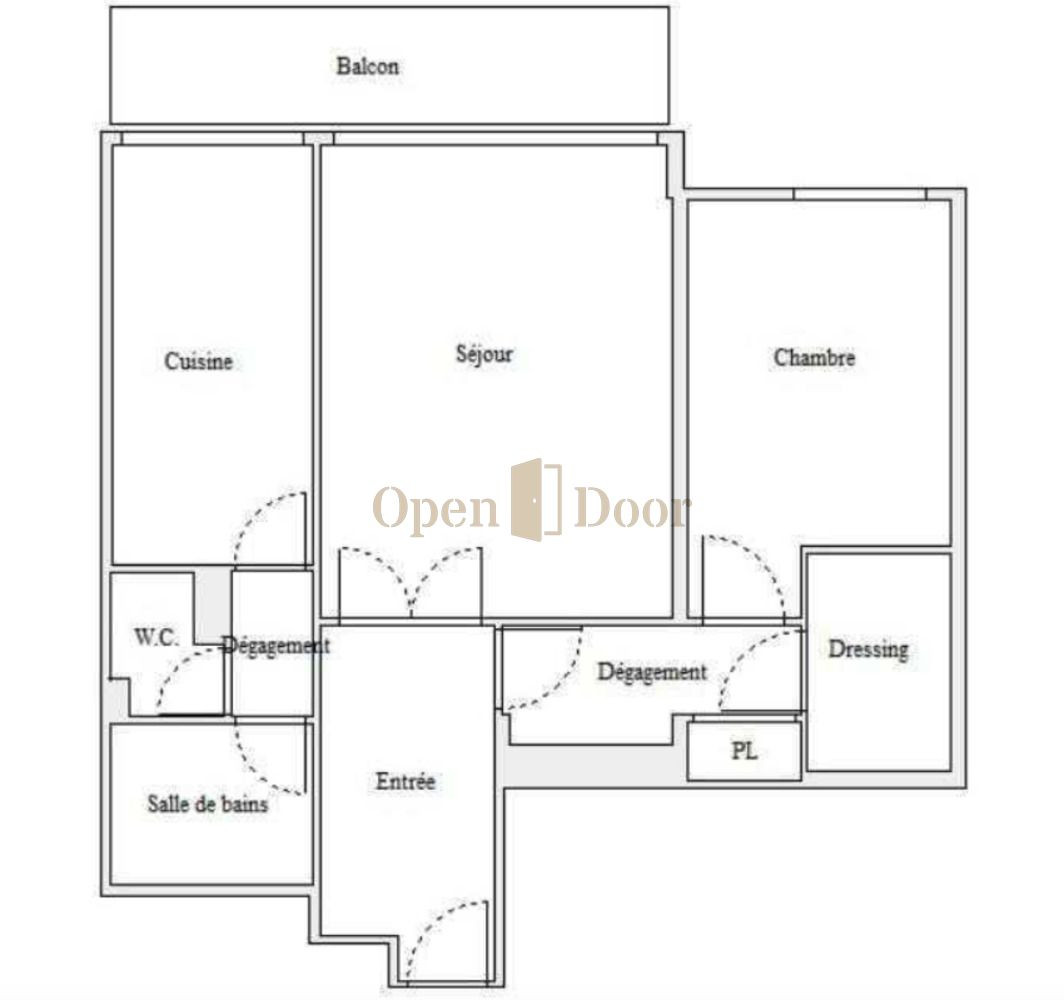 
                                                Location
                                                 F2 avec balcon - Livry-Gargan