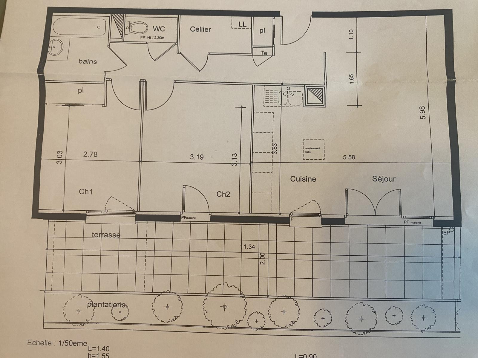 
                                                Location
                                                 F3 calme et climatisé