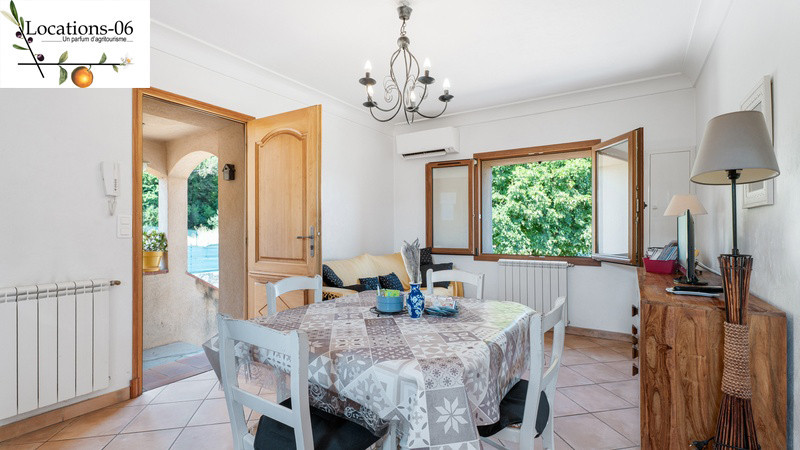 
                                                Location
                                                 F3 MEUBLE EN VILLA GRASSE ANTIBES SOPHIA