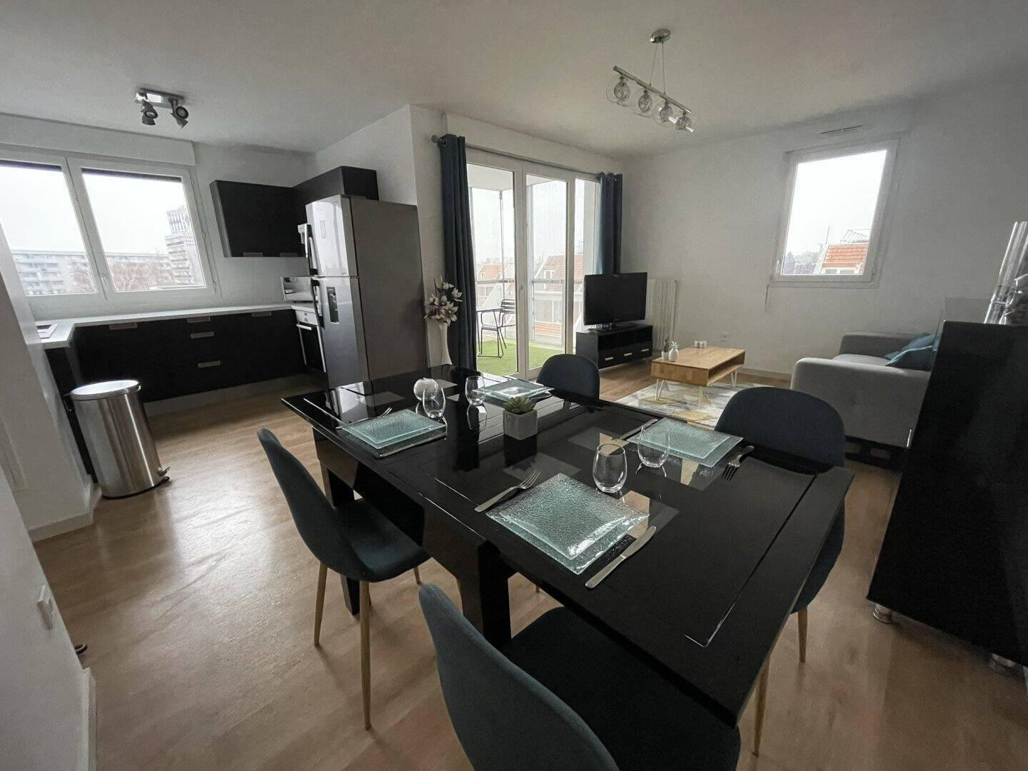 
                                                Location
                                                 F3 Meuble sur lille Proche Métro