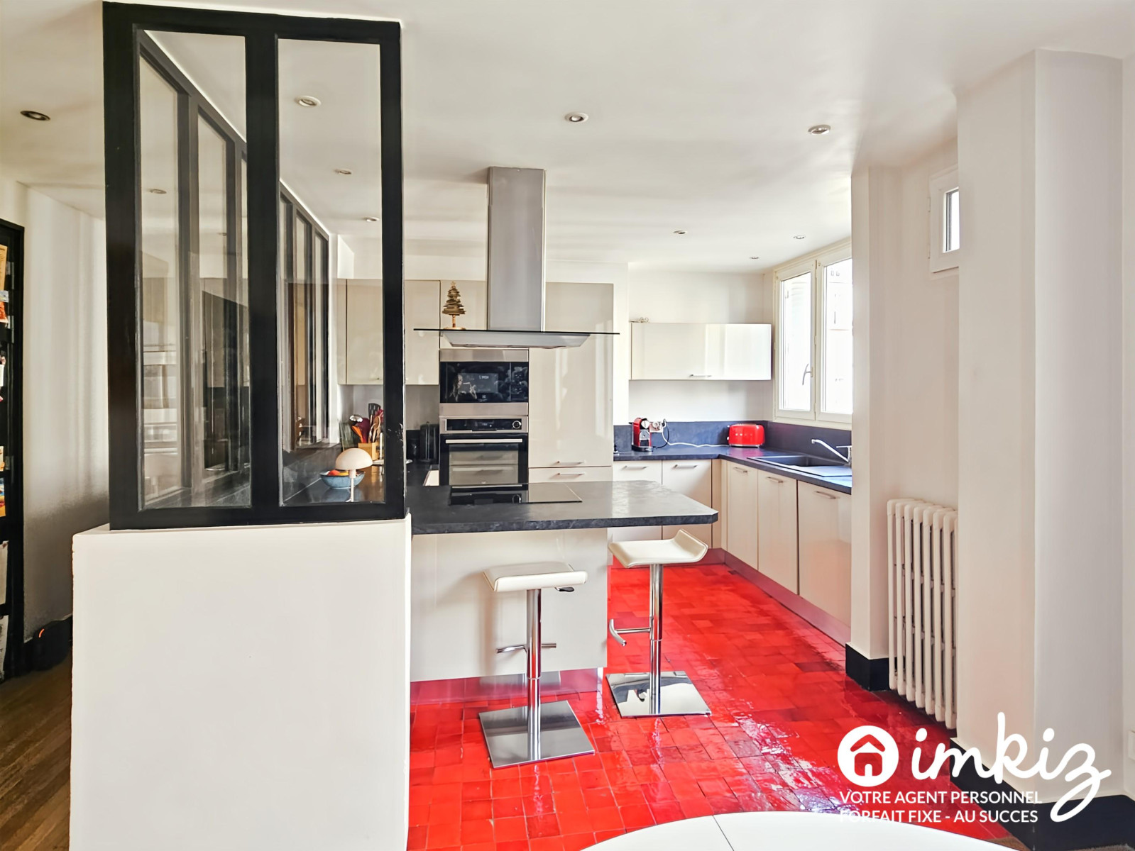 
                                                Vente
                                                 familial et lumineux, quartier Daguerre