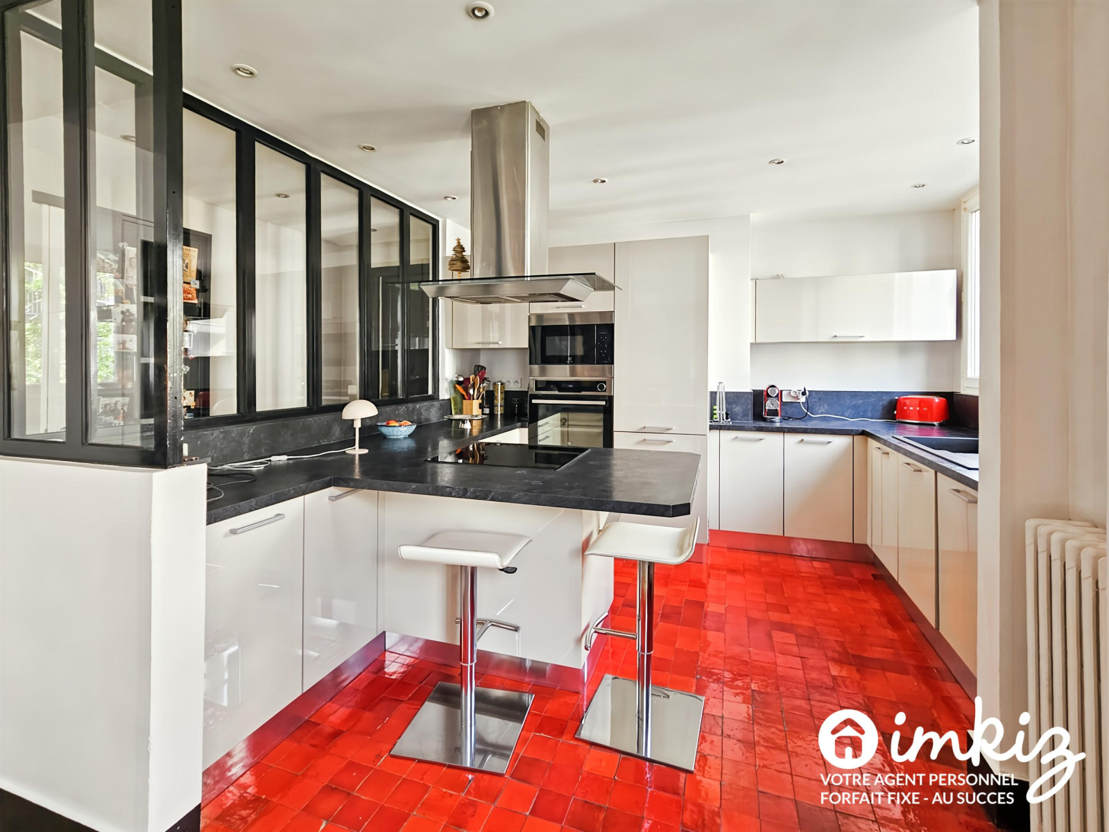 
                                                Vente
                                                 familial et lumineux, quartier Daguerre