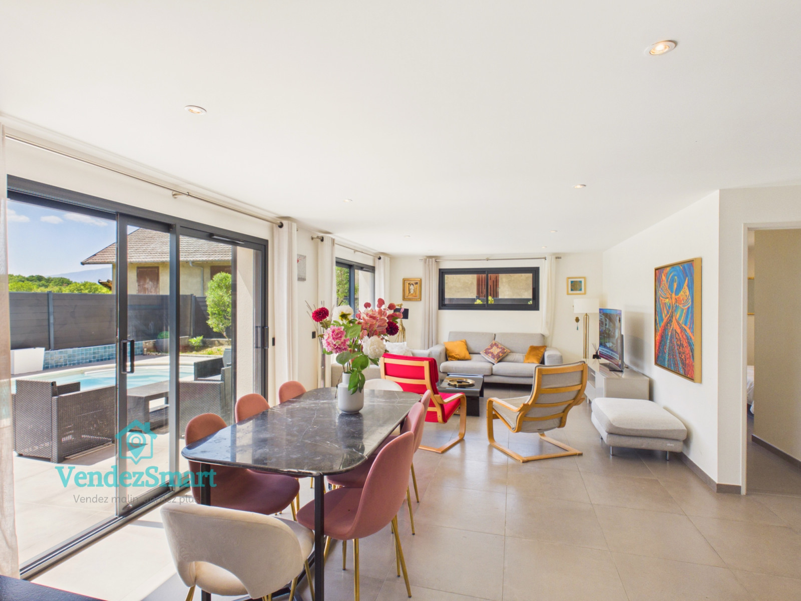 
                                                Vente
                                                 Feigères (74160) – Maison contemporaine 5 pièces | 150 m² | Piscine | DPE A