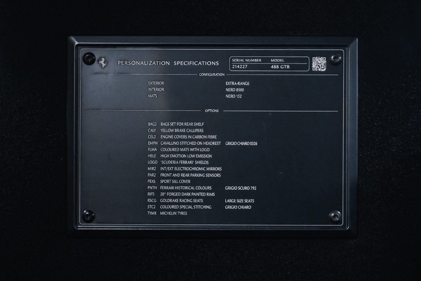 
                                                Voiture
                                                 Ferrari 488 - GTB V8 4.0 670ch Novitec Kit