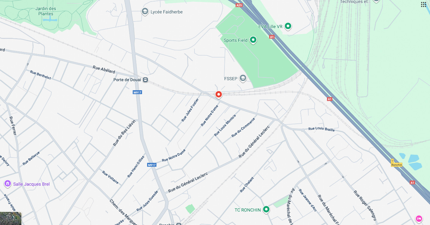 
                                                Location
                                                 Garage sécurisé - Ronchin