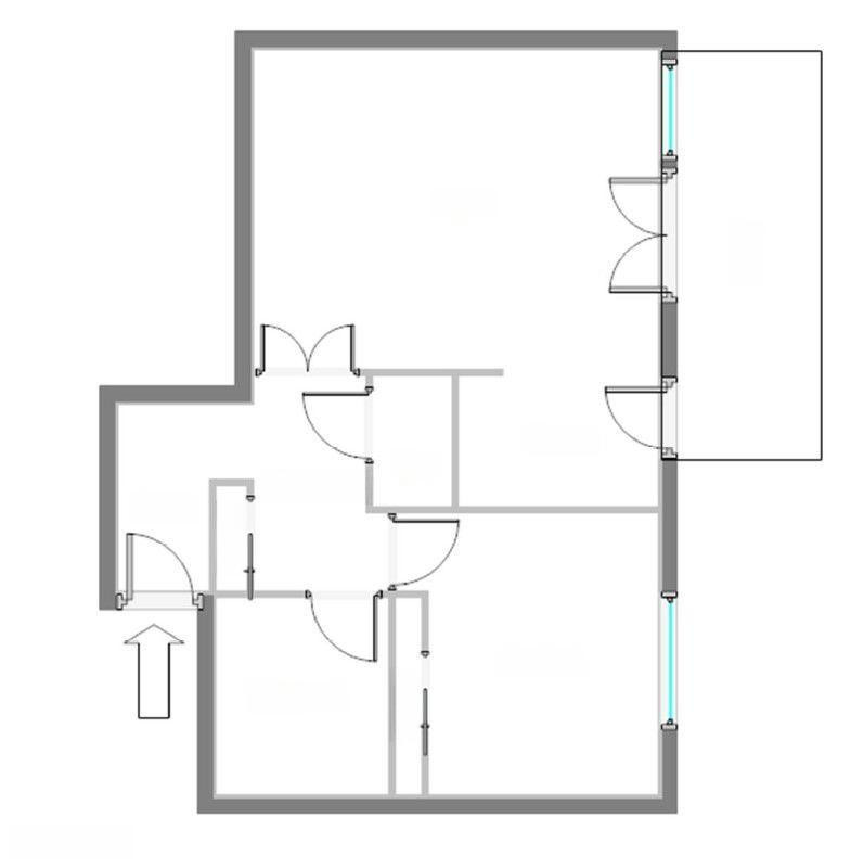 
                                                Location
                                                 Grand 2 pièces clair proche métro mairie d'Issy