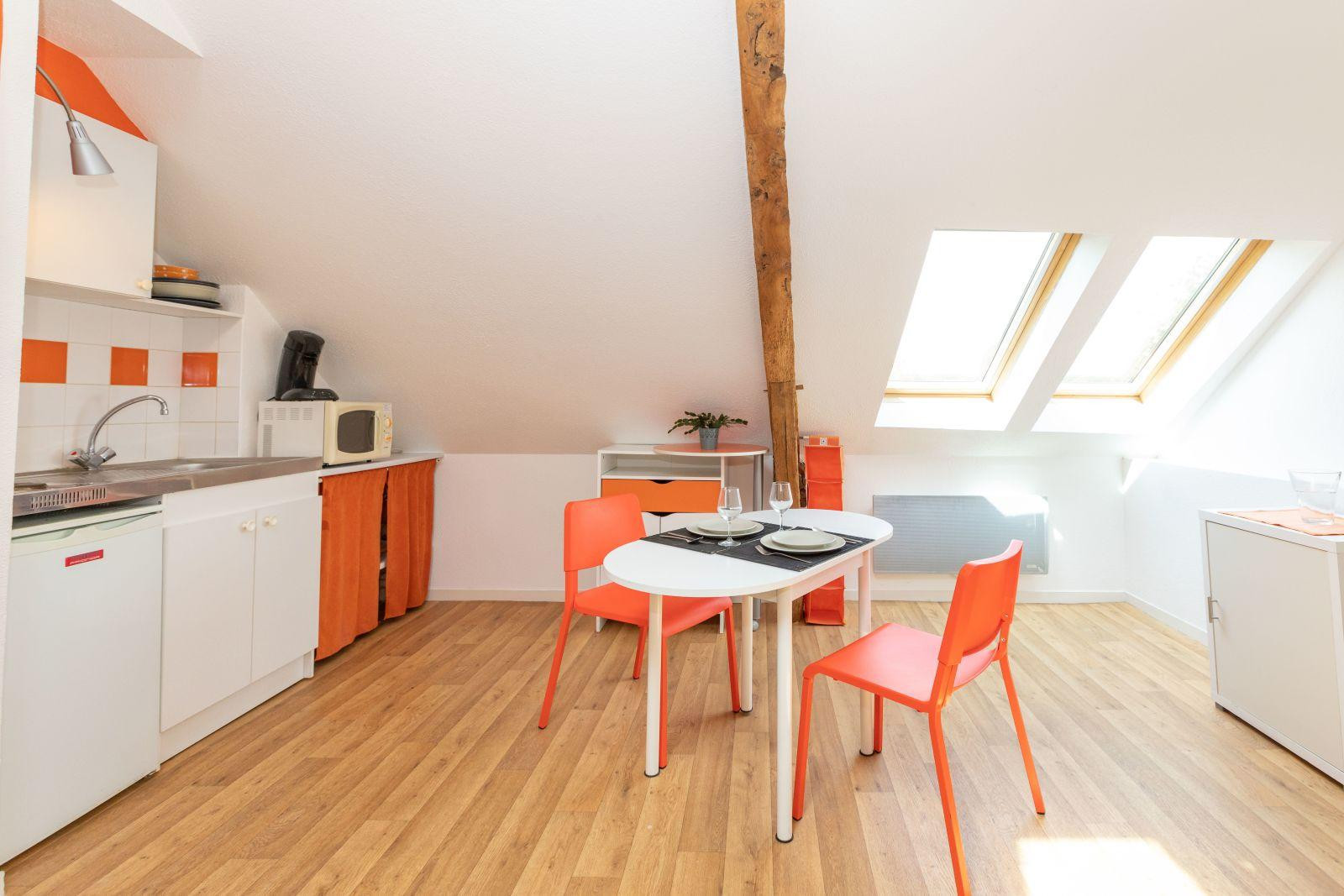 
                                                Location
                                                 Grand studio lumineux équipé prêt a vivre au calme