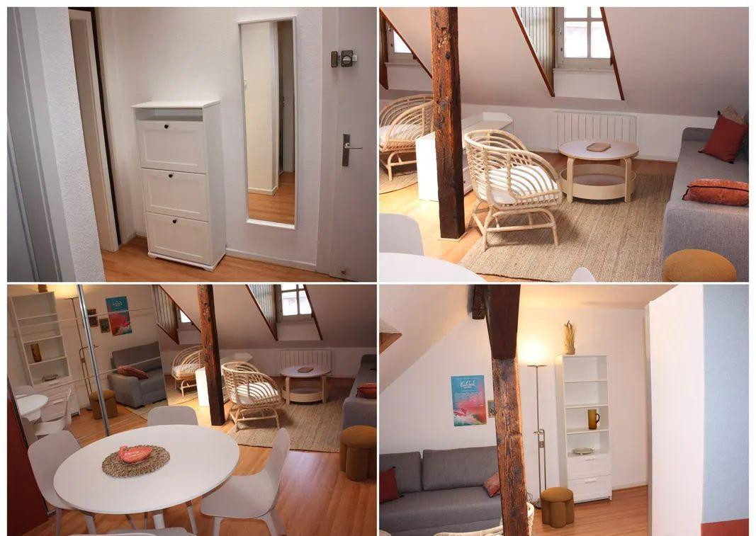 
                                                Location
                                                 Grand studio meublé 47m2 à Strasbourg
