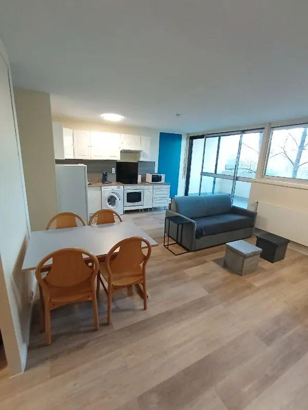 
                                                Location
                                                 Grand studio meublé et rénové 40m² avec terrasse