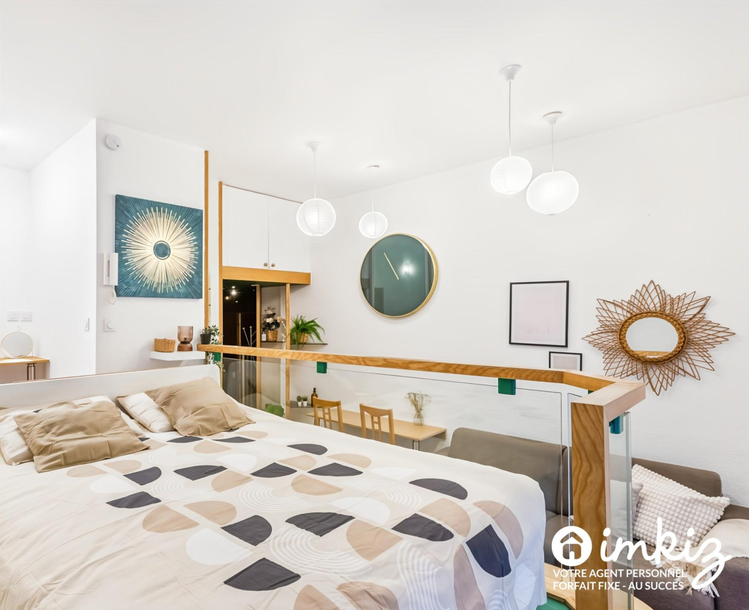 
                                                Vente
                                                 Grand studio meublé Paris 17ème