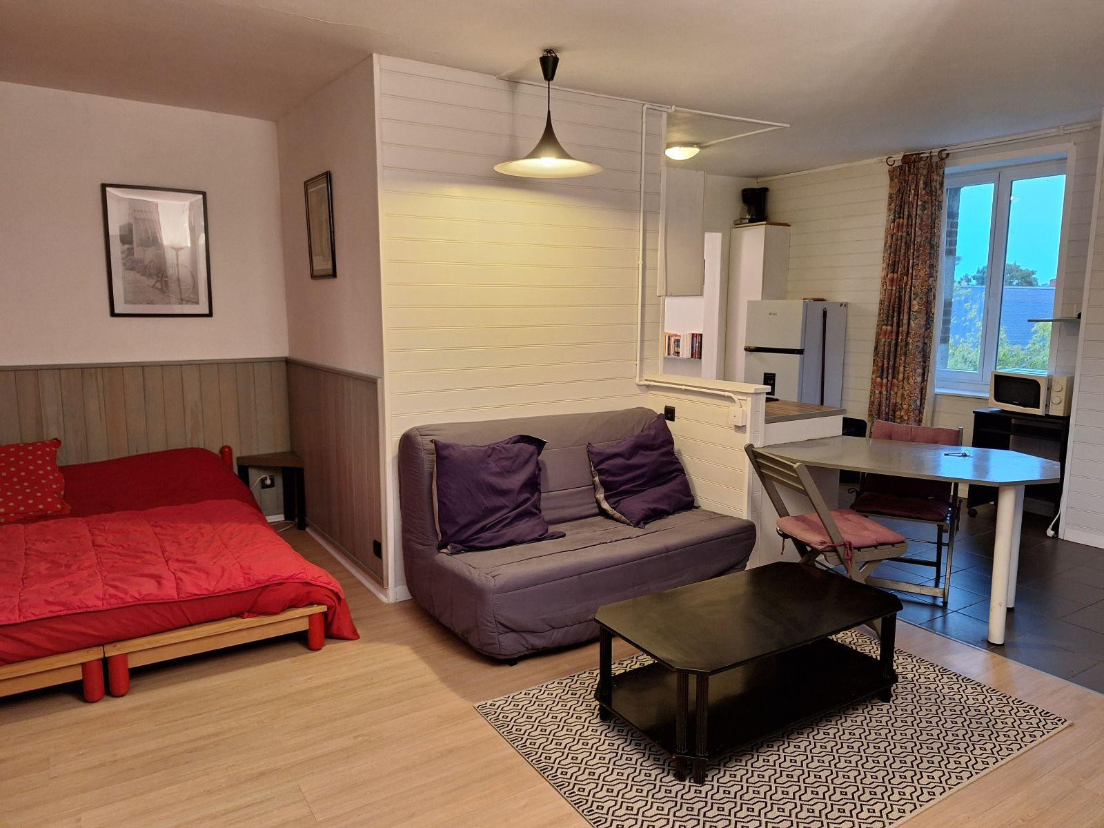 
                                                Location
                                                 Grand studio meublé tout confort