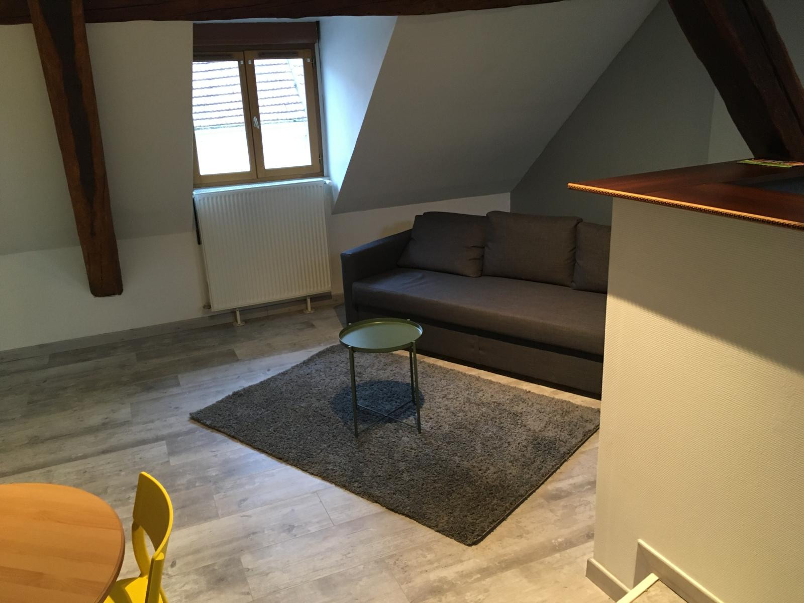 
                                                Location
                                                 Grand T2 atypique meublé