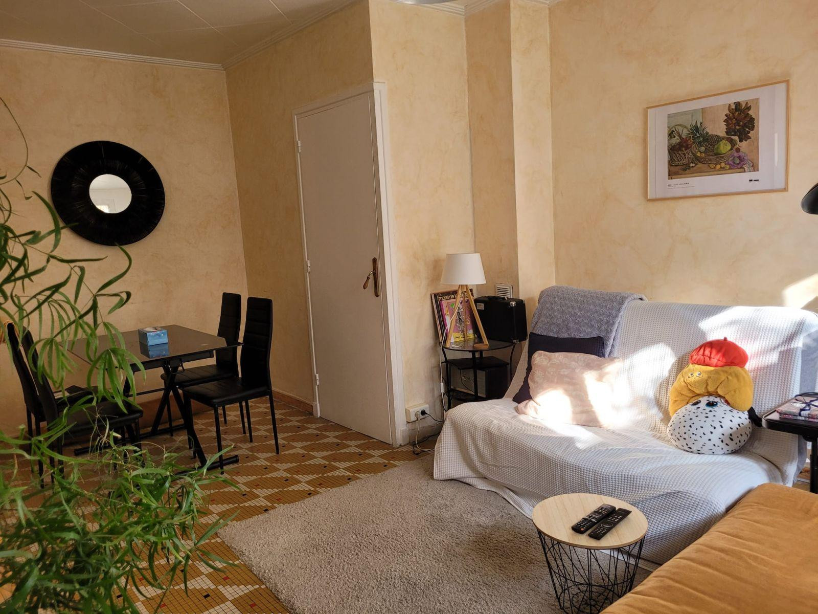 
                                                Location
                                                 Grand T2 meublé à Montchat