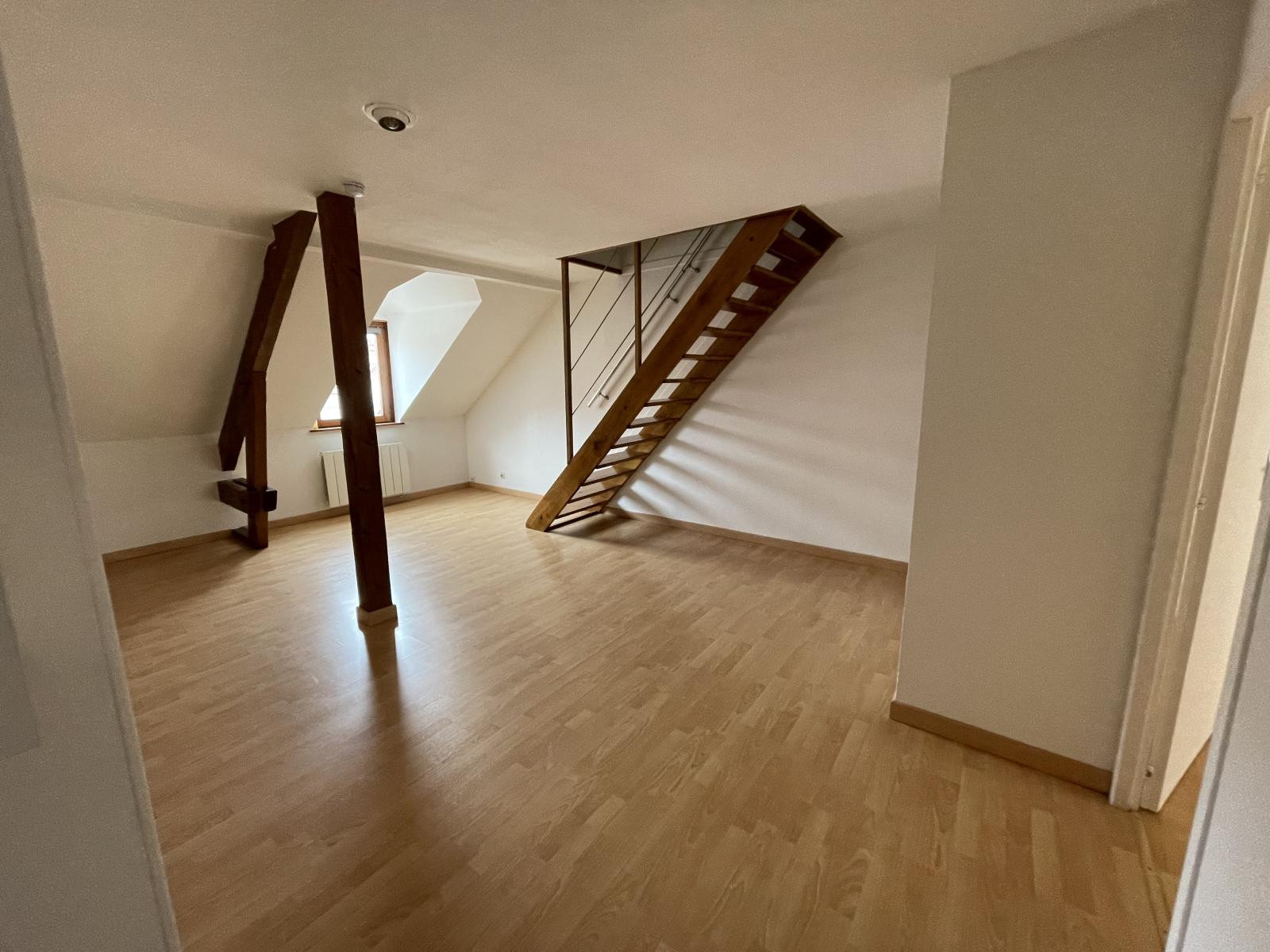 
                                                Location
                                                 Grand T2 (+ mezzanine) rénové centre ville