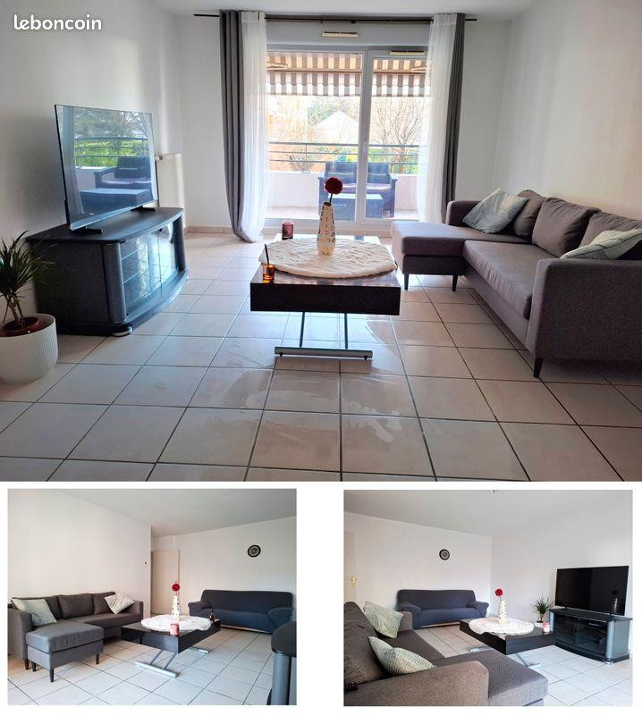 
                                                Location
                                                 Grand T3 meublé 72m²