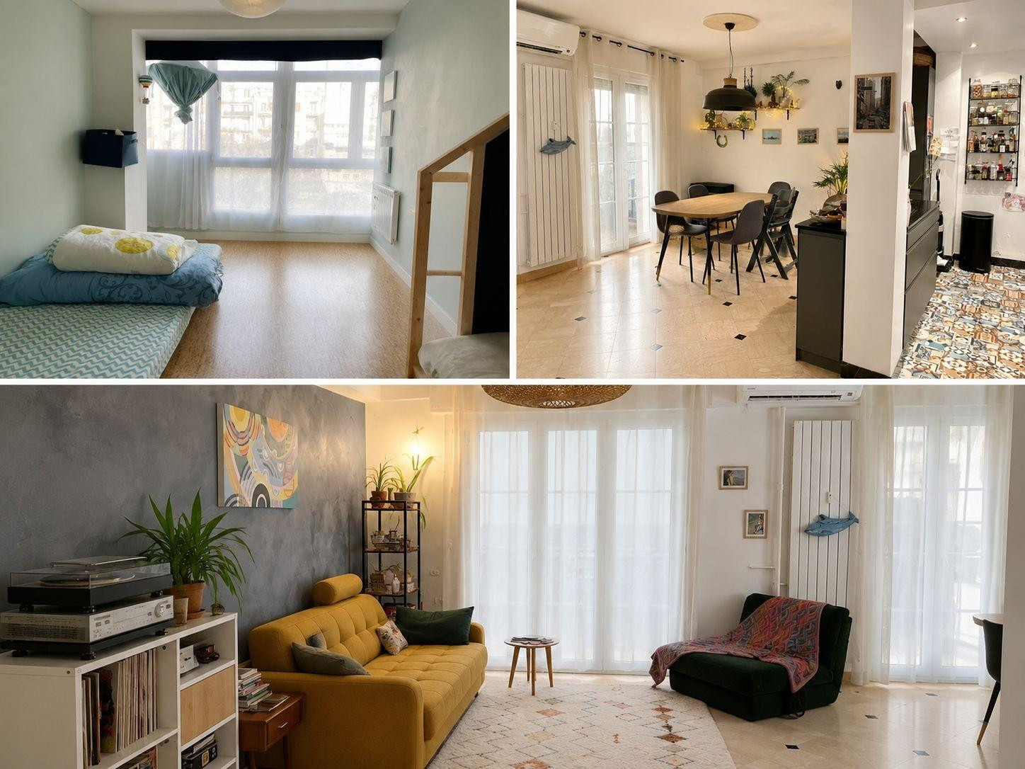 
                                                Location
                                                 Grand T3 meublé lumineux avec balcon aux 5 avenues