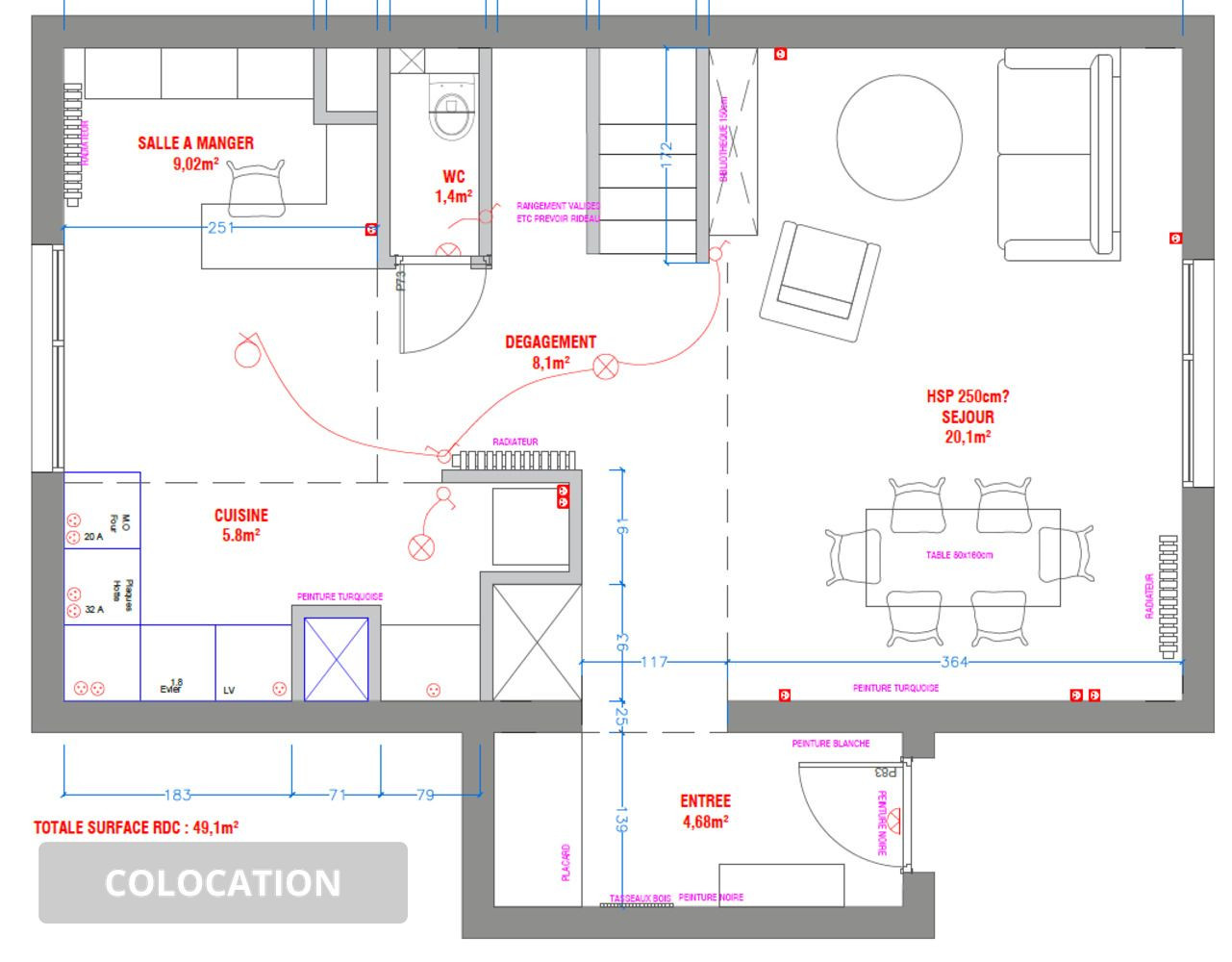 
                                                Colocation
                                                 Grande colocation neuve avec ménage Evry