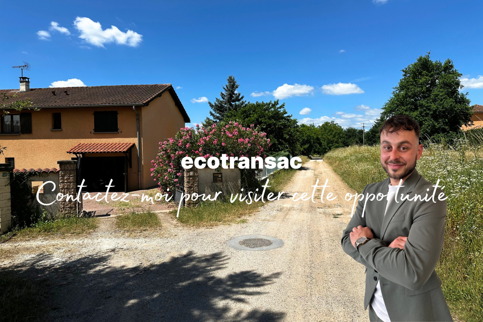 
                                                Vente
                                                 Maison de 91m2 habitables, terrain de 1573m2