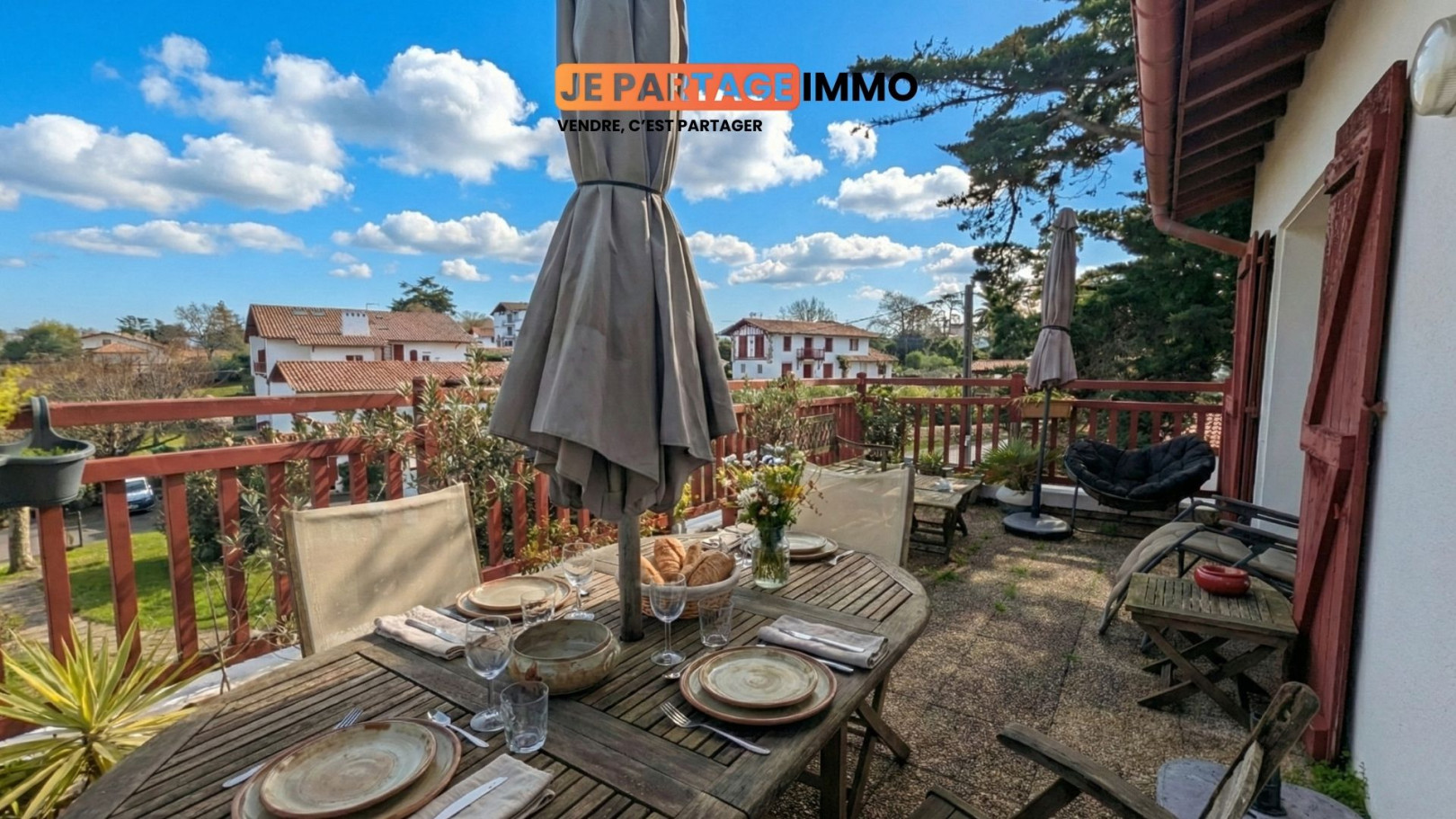 
                                                Vente
                                                 Guéthary – Vue mer sur Parlementia, appartement T3 60m2 avec terrasse et parking