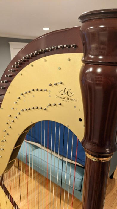 
                                                Instrument de musique
                                                 Harpe à pédales Camac Athena Concert Grand