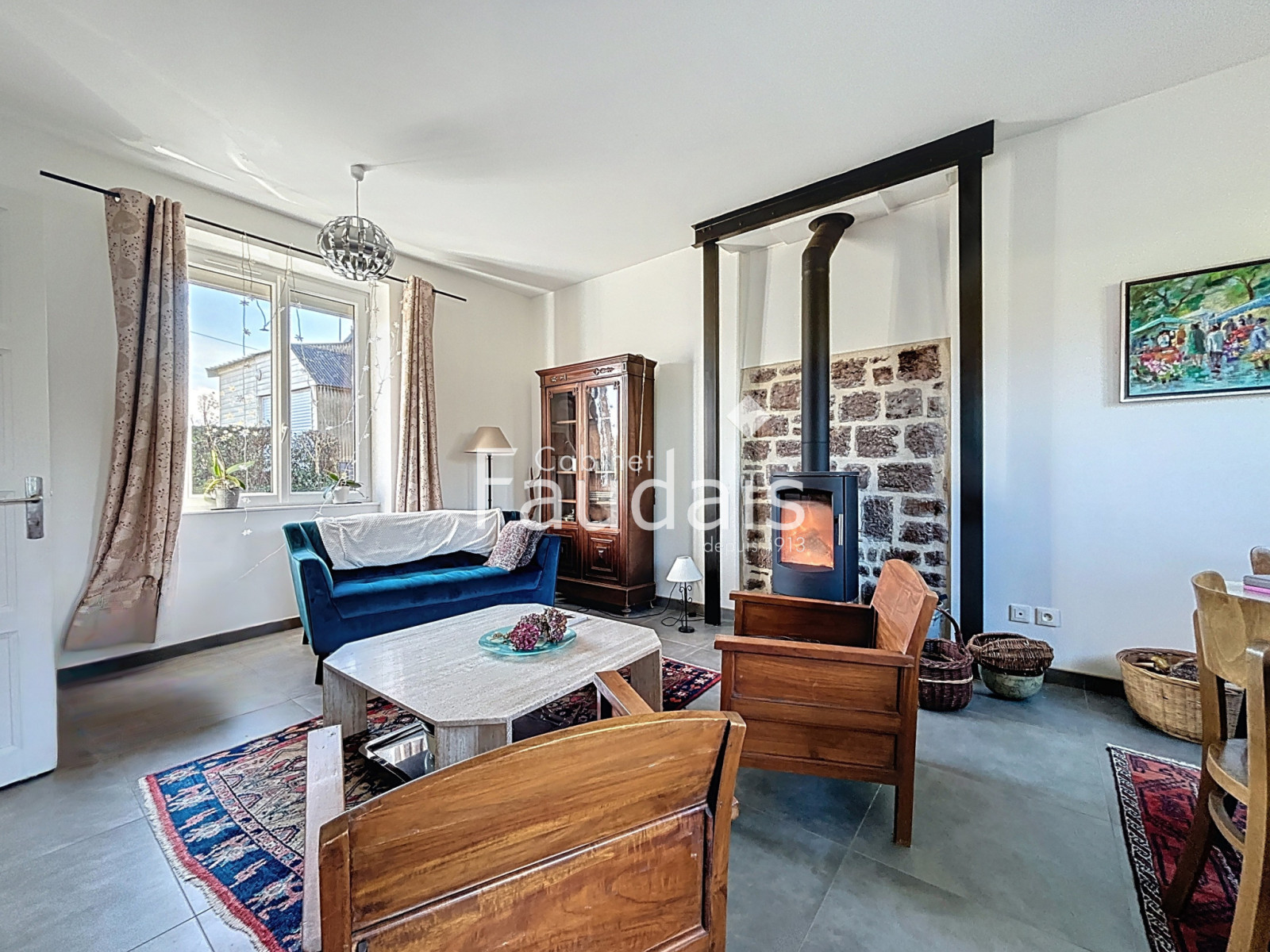 
                                                Vente
                                                 HEBECREVON, Maison rénovée de 75m2, 2 chambres