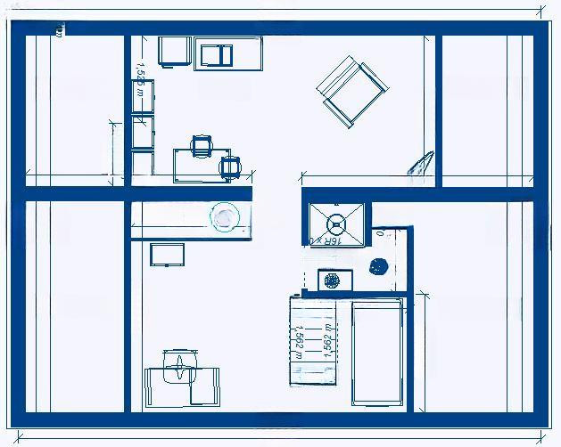 
                                                Location
                                                 HELLEMMES-LILLE, loue studio 22m² Loi Carrez tout