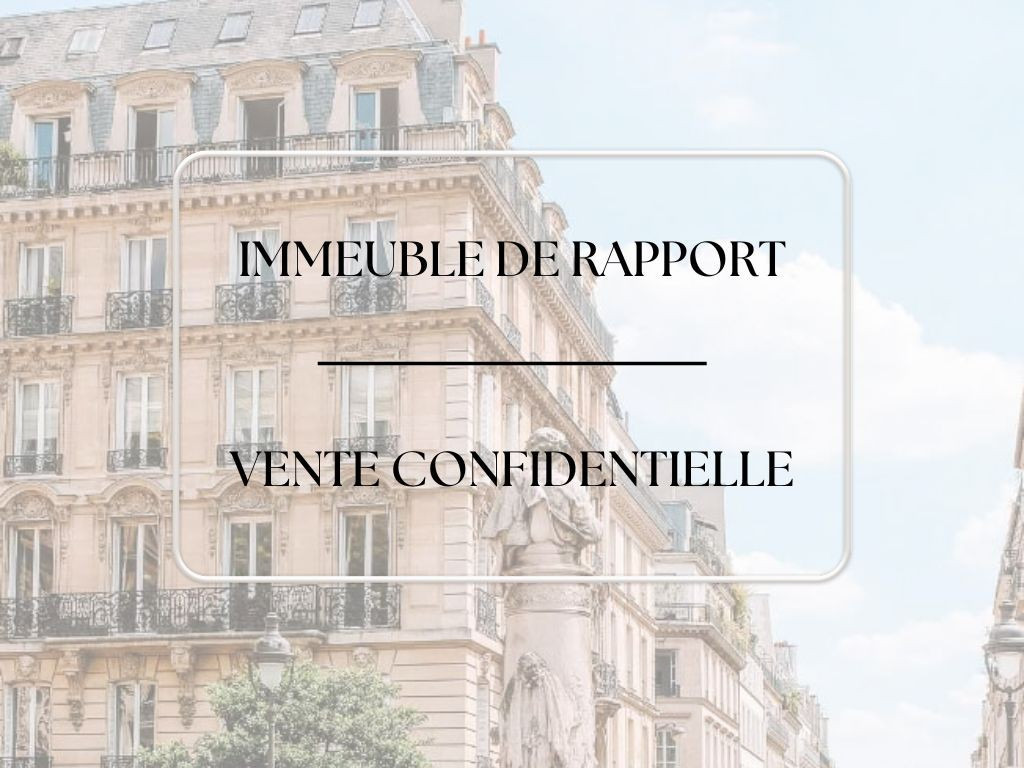 
                                                Vente
                                                 Immeuble de rapport spécial investisseur